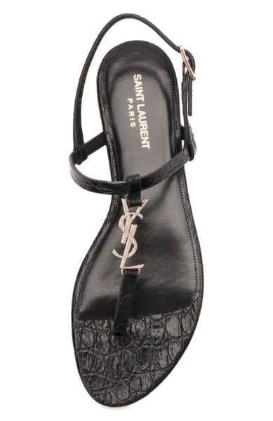 Сандали Saint Laurent Cassandra Черные F