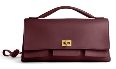 Сумка Balenciaga Bel Air Small Бордовая N