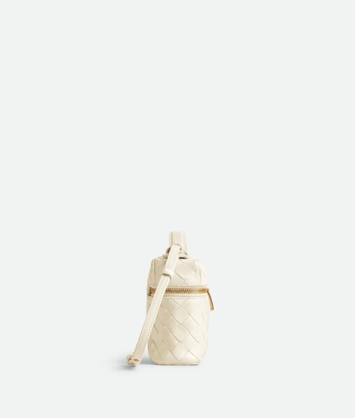 Сумка Bottega Veneta Bang Bang Intrecciato Белая N