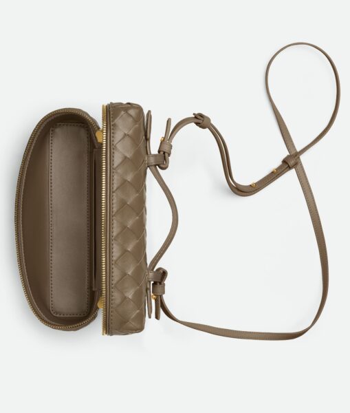 Сумка Bottega Veneta Bang Bang Intrecciato Темно зеленая N