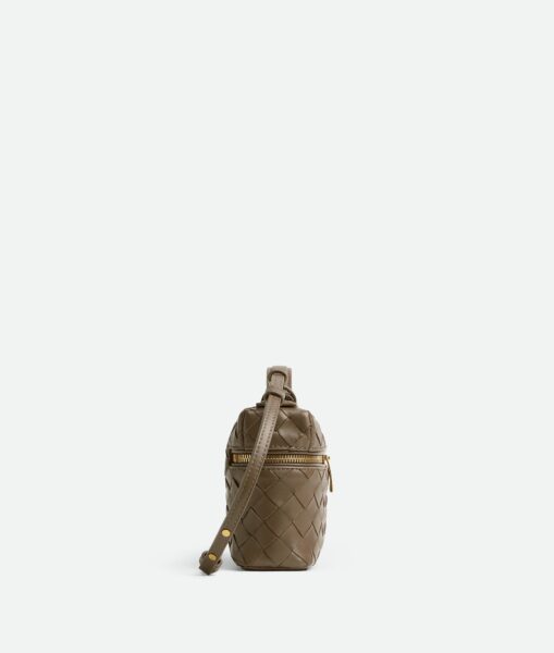 Сумка Bottega Veneta Bang Bang Intrecciato Темно зеленая N