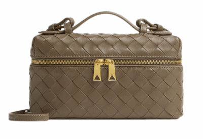 Сумка Bottega Veneta Bang Bang Intrecciato Темно зеленая N