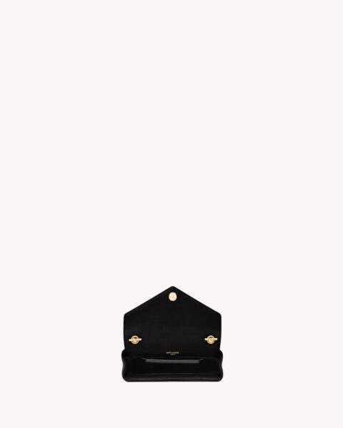Сумка Saint Laurent Loulou Mini In Matelass Черная N