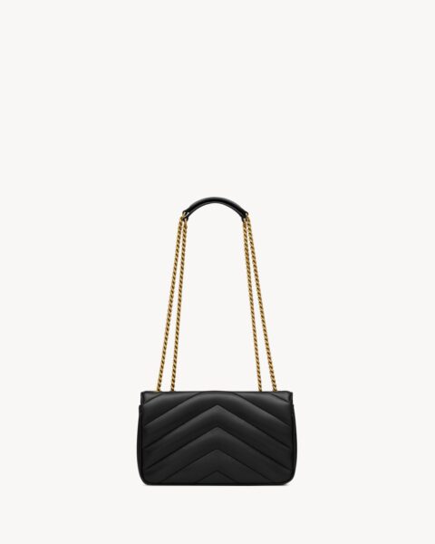 Сумка Saint Laurent Loulou Small In Matelass Черная N