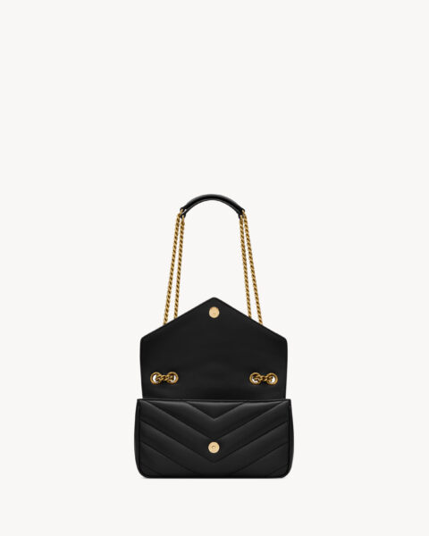 Сумка Saint Laurent Loulou Small In Matelass Черная N