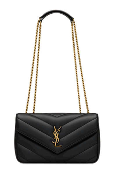 Сумка Saint Laurent Loulou Small In Matelass Черная N