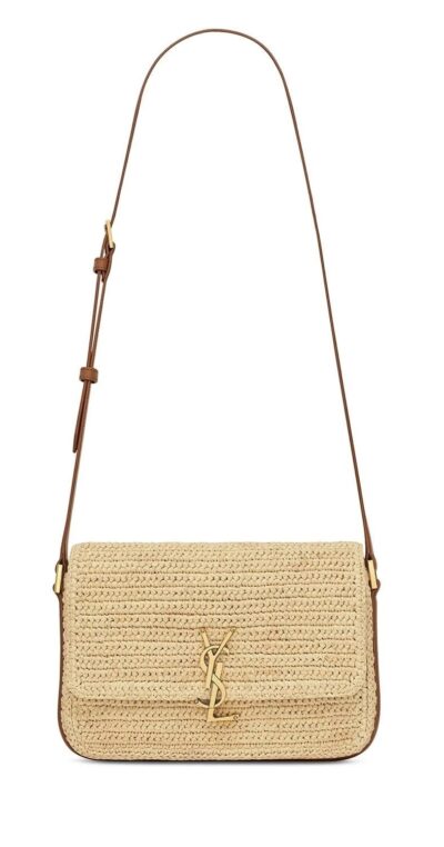 Сумка Saint Laurent Solferino Бежевая N
