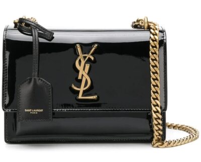 Сумка Saint Laurent Sunset Small Черная N