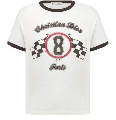 Футболка Dior Race Белая F