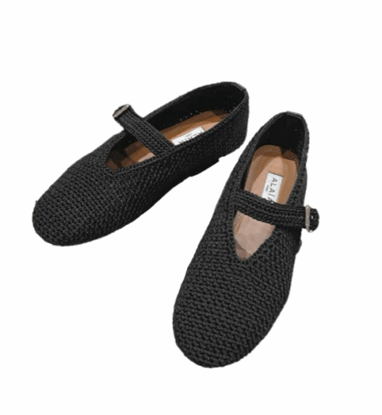 Балетки Alaia Ala Черные F