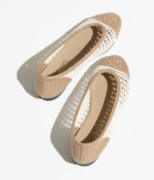Балетки Chanel Белые F