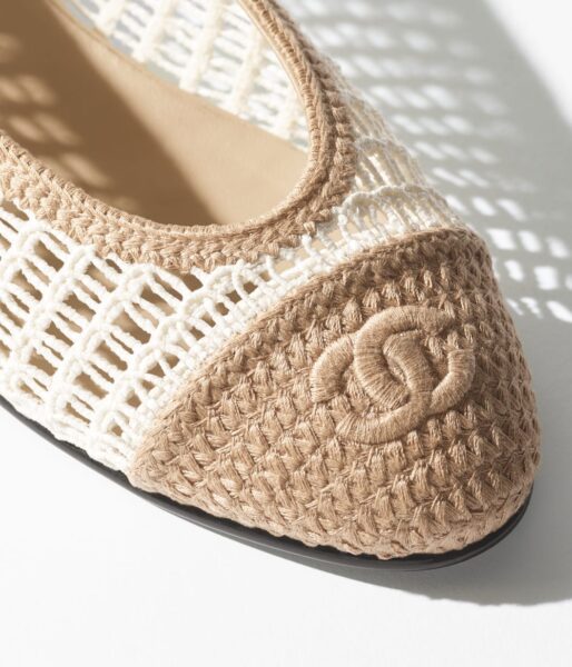 Балетки Chanel Белые F