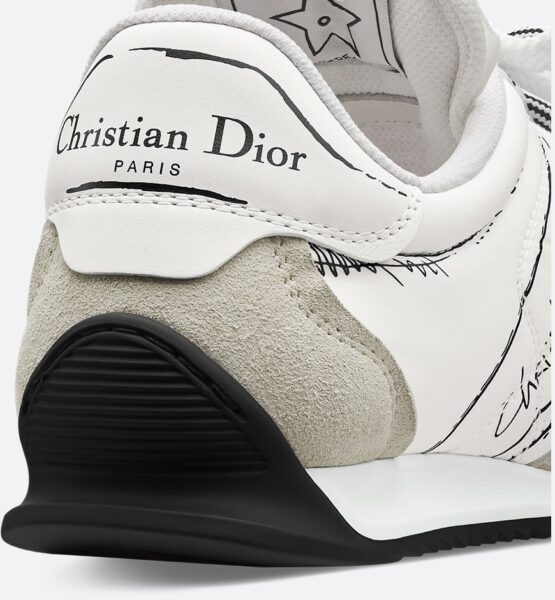 Кеды Dior D sketch Белые F
