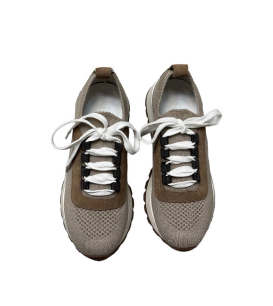 Кроссовки Brunello Cucinelli Sparkling Коричневые F