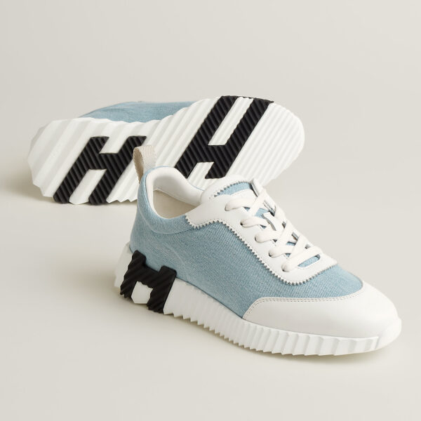 Кроссовки Hermes Bouncing Голубые F