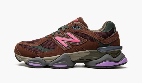 Кроссовки New Balance Asos Exclusive Pink Overdye Коричневые F