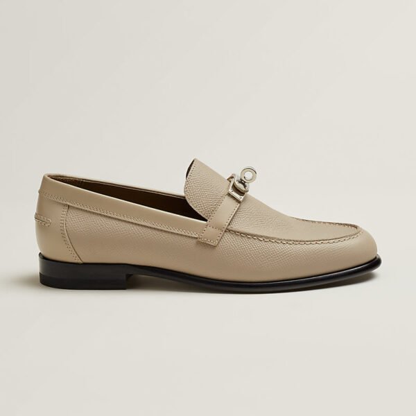 Лоферы Hermes Hot Бежевые F