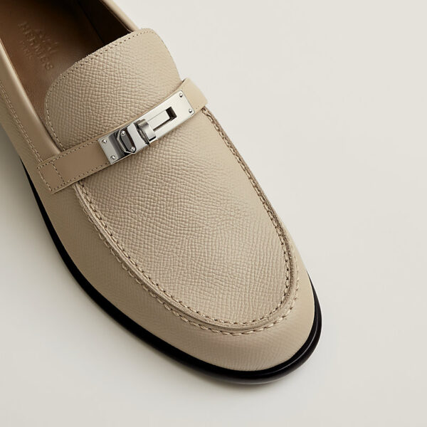 Лоферы Hermes Hot Бежевые F