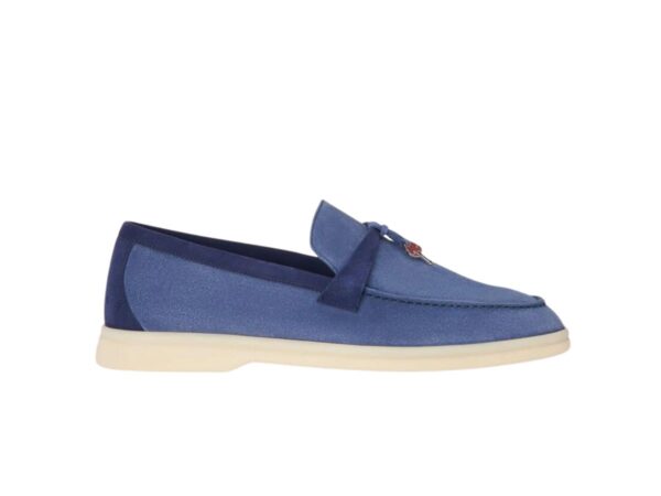 Лоферы Loro Piana Summer Charms Walk Синие F