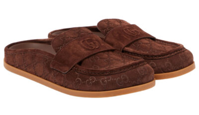 Мюли Gucci Gg Темно коричневые F