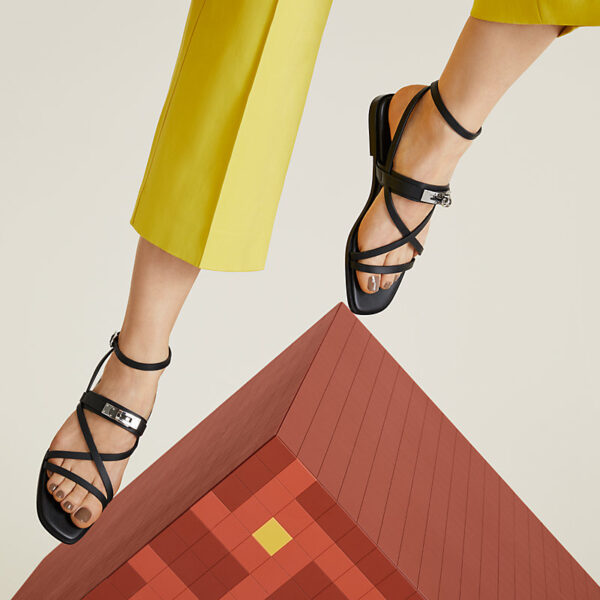 Сандали Hermes June Черные F
