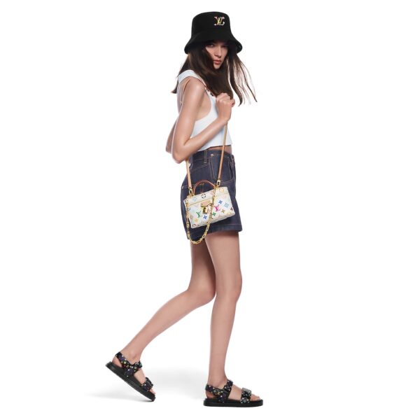 Сандали Louis Vuitton Lv X Tm Черные F