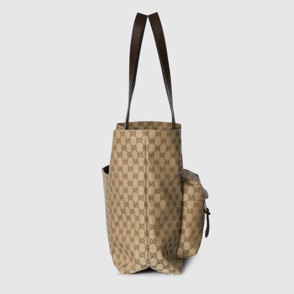 Сумка Gucci Gg Canvas Maxi Бежевая N