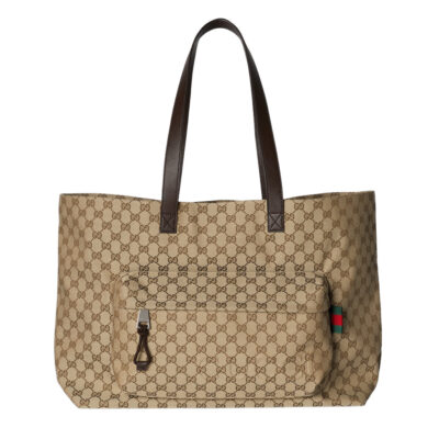 Сумка Gucci Gg Canvas Maxi Бежевая N