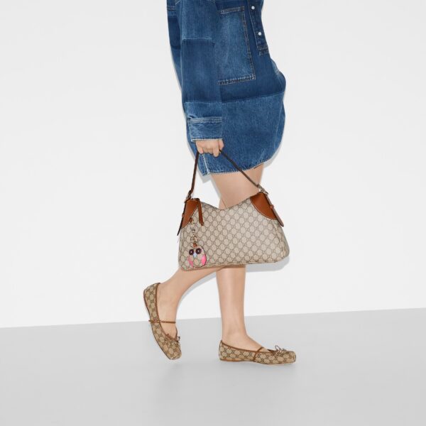 Сумка Gucci Gg Emblem Бежевая N
