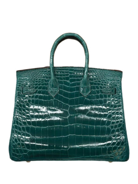 Сумка Hermes Birkin Crocodile Зеленая N