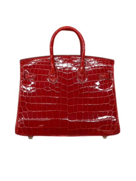 Сумка Hermes Birkin Crocodile Красная N