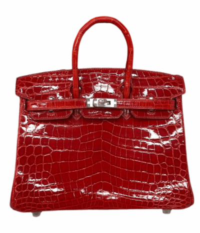 Сумка Hermes Birkin Crocodile Красная N