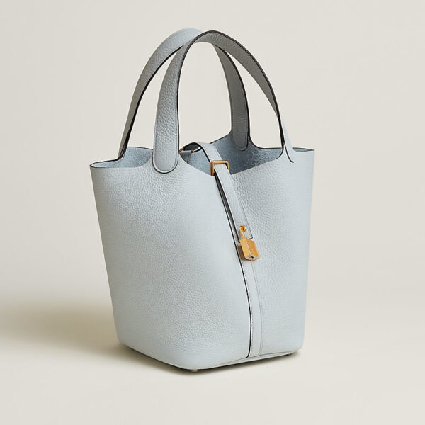 Сумка Hermes Picotin Голубая N