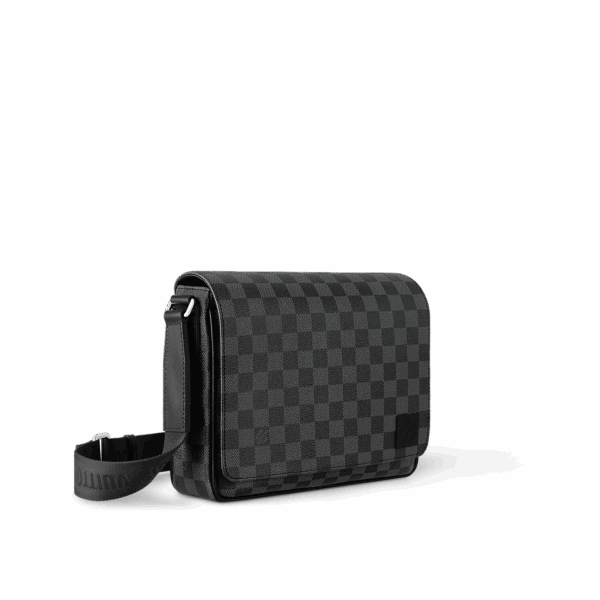 Сумка Louis Vuitton District Pm Темно серая N