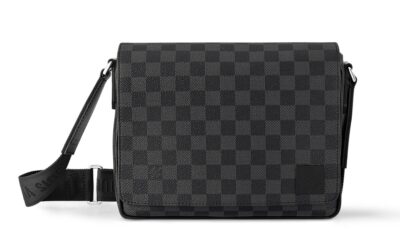 Сумка Louis Vuitton District Pm Темно серая N