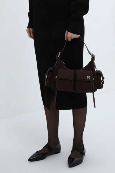 Сумка Pinko Cargo Бордовая N