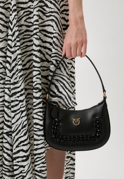 Сумка хобо Pinko Love Bag Half Moon Черная N