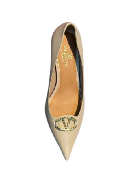 Туфли Valentino Vlogo Бежевые F