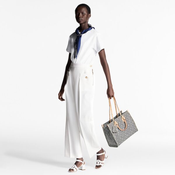 Футболка Louis Vuitton Белая F