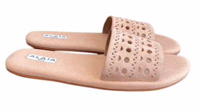 Шлепанцы Alaia Vienne Светло розовые F