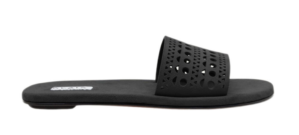 Шлепанцы Alaia Vienne Черные F
