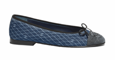 Балетки Chanel Синие F