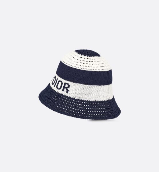 Бейсболка Dior D tulipe Темно синяя F