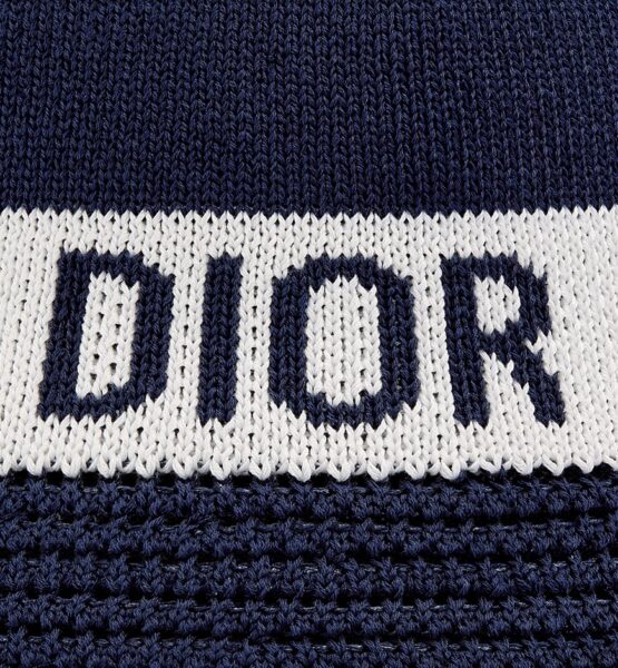 Бейсболка Dior D tulipe Темно синяя F