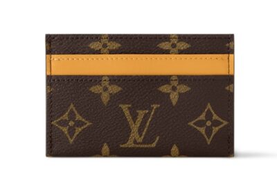 Держатель Для Карт Louis Vuitton Double Желтая N