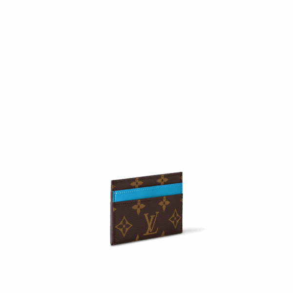 Держатель Для Карт Louis Vuitton Double Розовая N