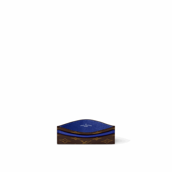 Держатель Для Карт Louis Vuitton Double Синяя N