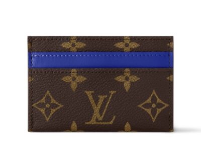 Держатель Для Карт Louis Vuitton Double Синяя N