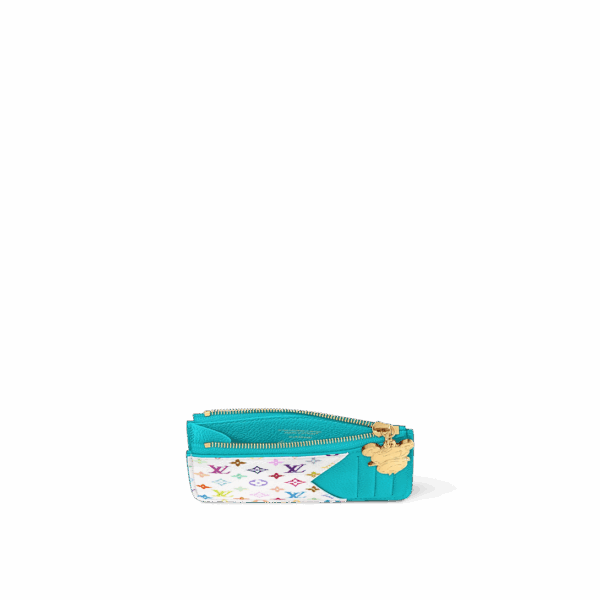 Держатель Для Карт Louis Vuitton Lv X Tm Голубая N