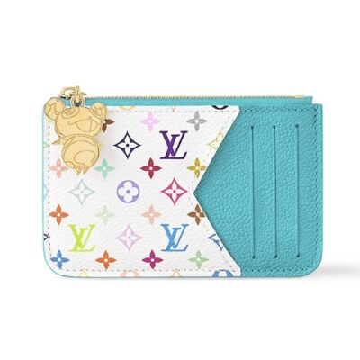 Держатель Для Карт Louis Vuitton Lv X Tm Голубая N
